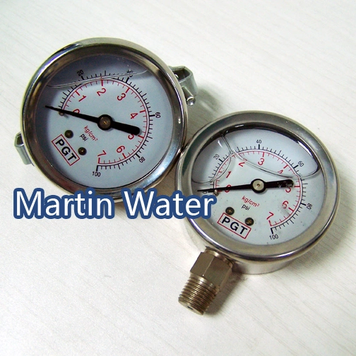 Differential Pressure Gauge with Different Coated Case