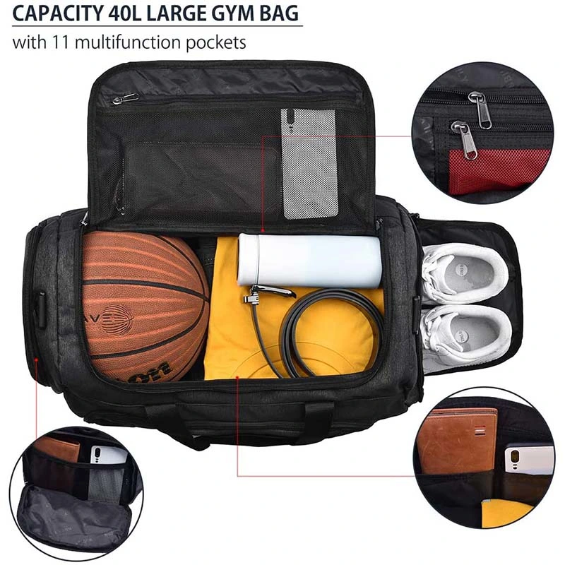 Travel Large Capacity Stand Upgraded Organizer Boston Golf Bag Unisex
