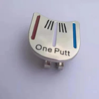 Golf Putting Alignment Tool Ball Marker Metal Magnetic Hat Clip Golf Ball Marker Wyz18730