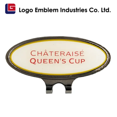 Golf Your Brand Individually Polybagged Customized Hat Ball Marker for Men