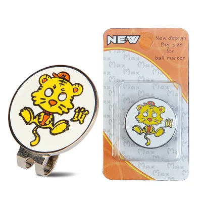 12 Chinese Zodiac Golf Magnetic Ball Marker with Clip