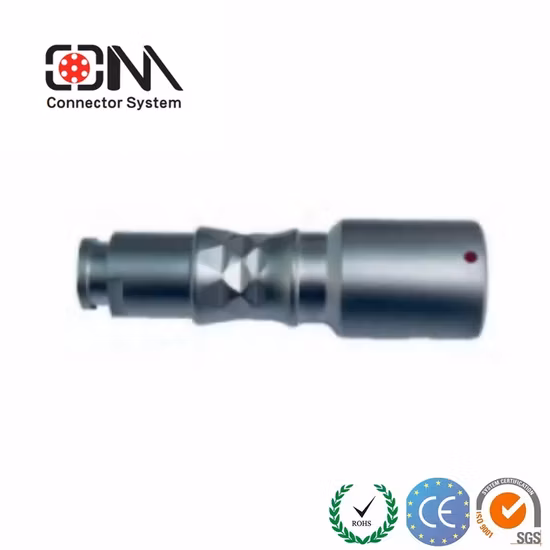 Qm Plastic Series Prg Floating Socket Metal Push-Pull Self-Locking M12 Terminal Connector