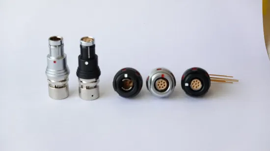 Qm Plastic Series Prg Floating Socket Metal Push-Pull Self-Locking M12 Terminal Connector