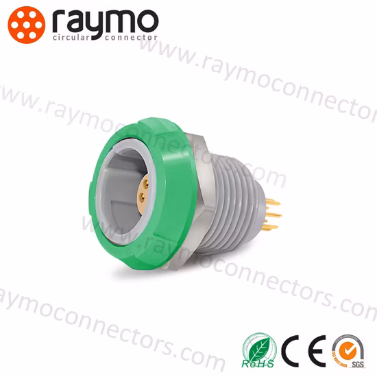 Hot Selling Prg 5 Pin 1p Series Free Receptacle Plastic Circular Push Pull Connector