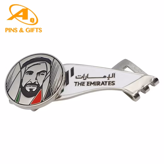 Hot Stamp Magnetic Gardening Garden Divot Repair Tool Stencil Necklace Custom Blank Magnet Callaway Shoe Clip