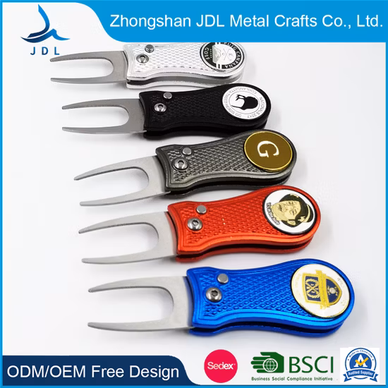 Custom Golf Ball Marker Hat Clip Metal Magnetic Golf Accessories