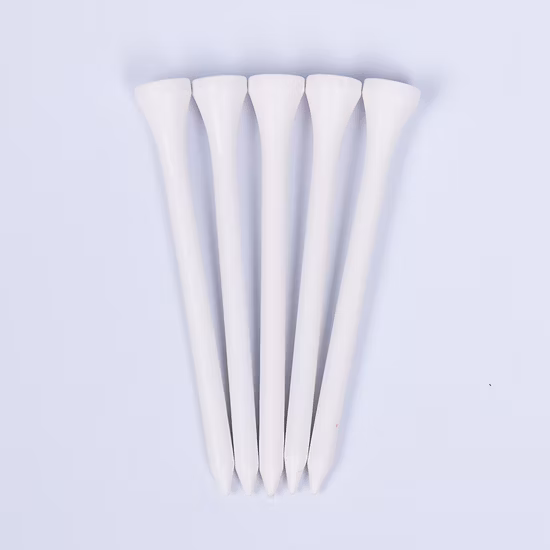 Yopral Plain Wooden Bamboo Adjust Custom Golf Tees with Package