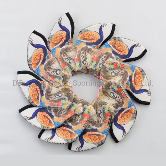 10PCS Golf Iron Headcover Set High Quality Waterproof Golf Club Covers Funny for Irons