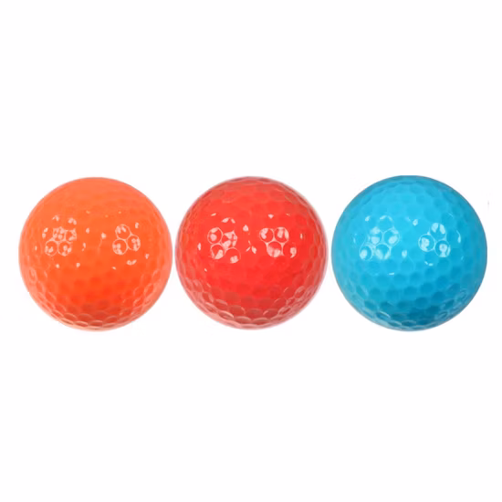 Custom Promotional Gift Colorful Range Practice Golf Balls